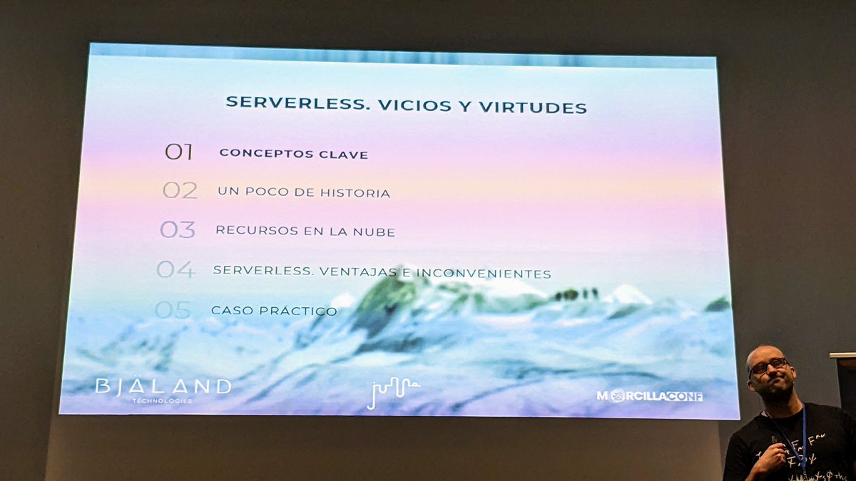 devfesteando's tweet photo. "Serverless, vicios y virtudes"

Mario Martinez  @MarMarAba experto en sistemas y equipos de TI en @BjalandIT 

#MorcillaConf #Devfest #GDG #Burgos @MorcillaConf https://t.co/uyOqms12E6