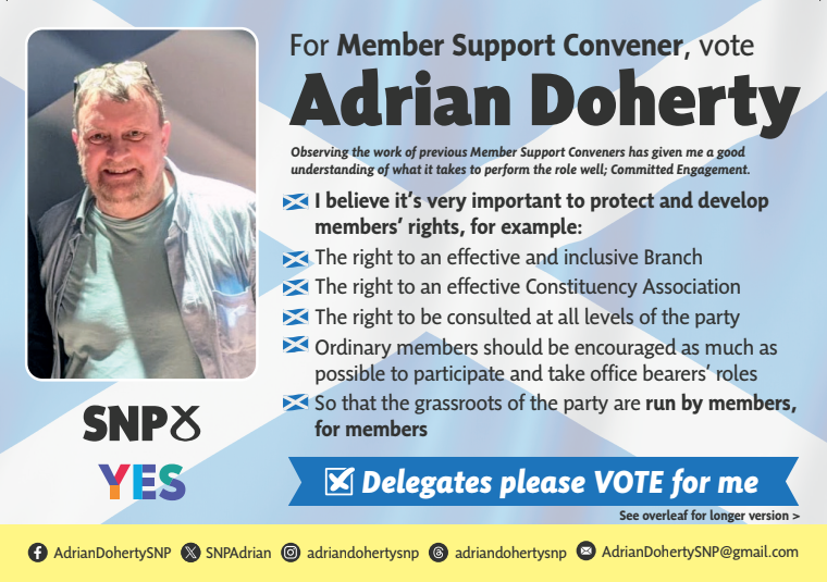 SNPAdrian's tweet photo. Final version of flyer for Conference :-) #AdrianDforMSC https://t.co/DF1X2kUvNT