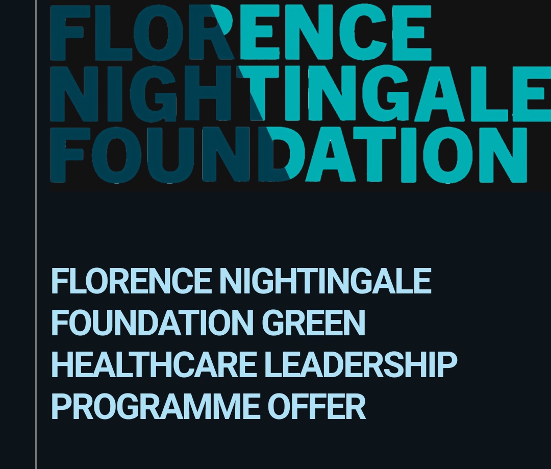 Incredibly delighted to have been accepted on to this amazing programme! Can't wait to get started 💃 #Sustainability #Nursing #Leadership @FNightingaleF