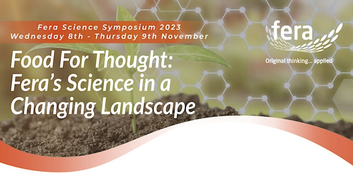 PublicAnalyst1's tweet photo. Food for Thought: Fera's Science in a Changing Landscape2023-10-07 09:49Food for Thought: Fera's Science in a Changing Landscape This free, in person event includes keynote talks from Sir Tim Smit - Co-founder of Eden Project 
Details on APA Website https://t.co/7hsCj6e5yr https://t.co/zpPN8Hwj7G