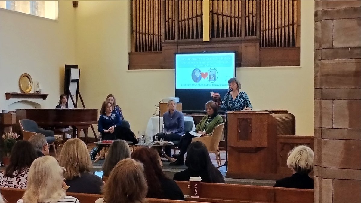 EdinBookshop's tweet photo. The inclement weather is not affecting enthusiasm for the first @EdWomensFicFest ! The day of events has already started with a writer's workshop, and @cathokin & @sallyhinch in conversation with @JennyBrownBooks in Morningside United
#EdWomensFicFest #books #Edinburgh https://t.co/JwxN6ImFvQ