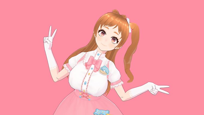 pixivFANBOXでにくるVRoid&amp;VRMデータ配布を公開しました! https://t.co/w0Ld71YECy
ちょっと手直ししました。
笑った時のほうれい線が抑えられていると思います。
改変等自由です。
#こみやにくる 