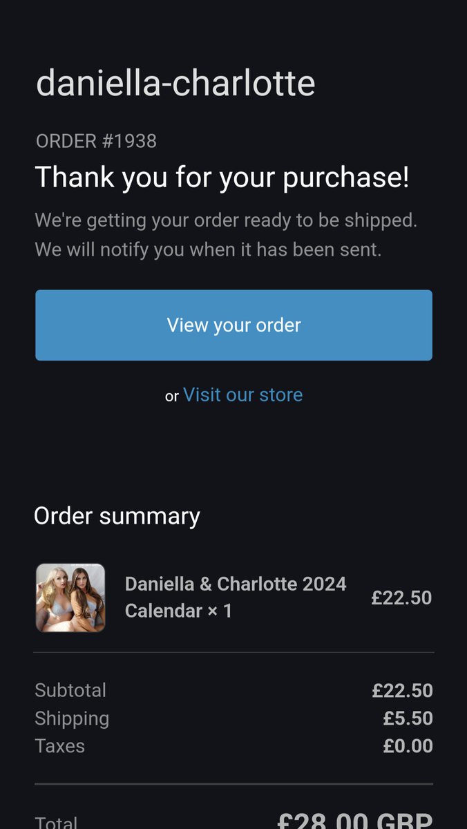 I just pre-ordered @Charl0ttewood and @daniellaallfree eight calendar and I can't wait to get it.