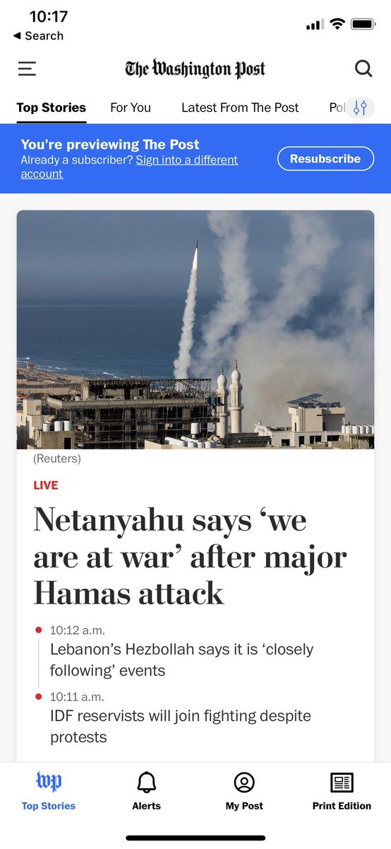 The top two stories in the Washington Post: Moral clarity for Ukrainians, moral relativism for Israelis.