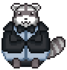 GoogleVRP's tweet photo. Meet Casher and Trasher! 2 raccoon brothers, one who is a shopkeep and the other who really just wants to slack off. Casher's booming business of flag selling makes it hard for Trasher to live outside of his brother's shadow. #GoogleCTF https://t.co/FEYzQOyj4g