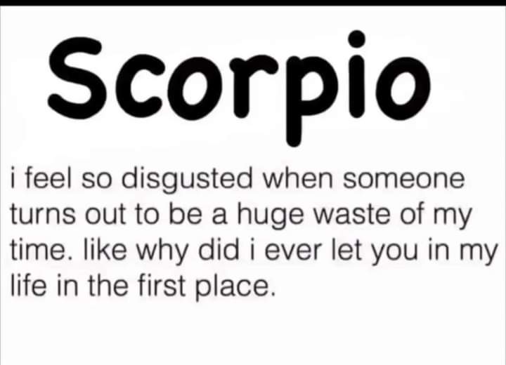 This right here❕️🎯💯♏️ #ScorpioFacts