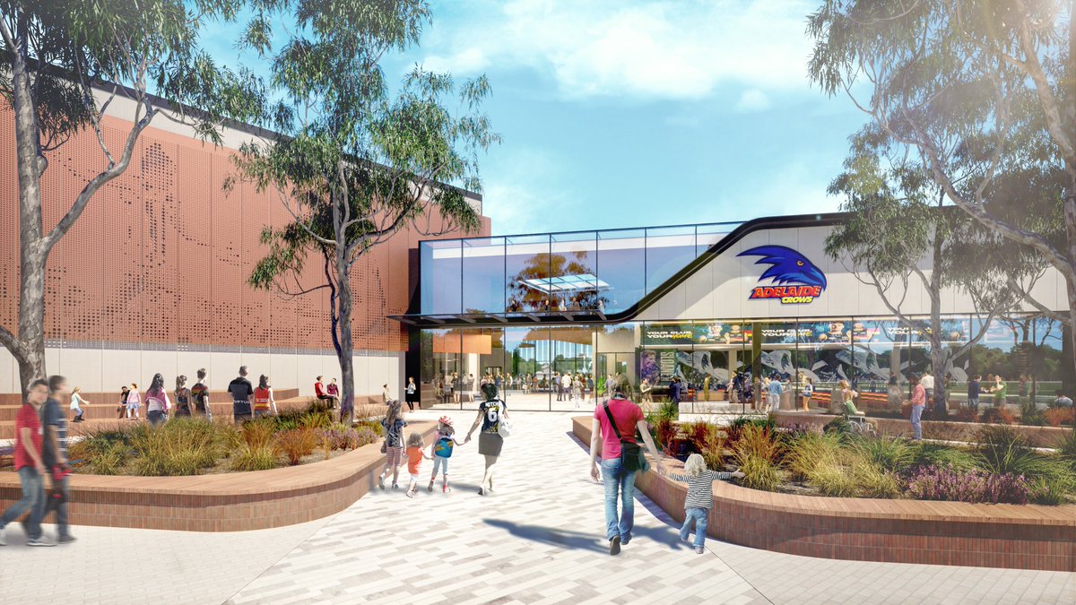 Our plans to build a new facility at Thebarton have received a significant boost with the Malinauskas Government providing the Crows with $15m in funding. Details: weflyas.one/3rFNDzY #weflyasone