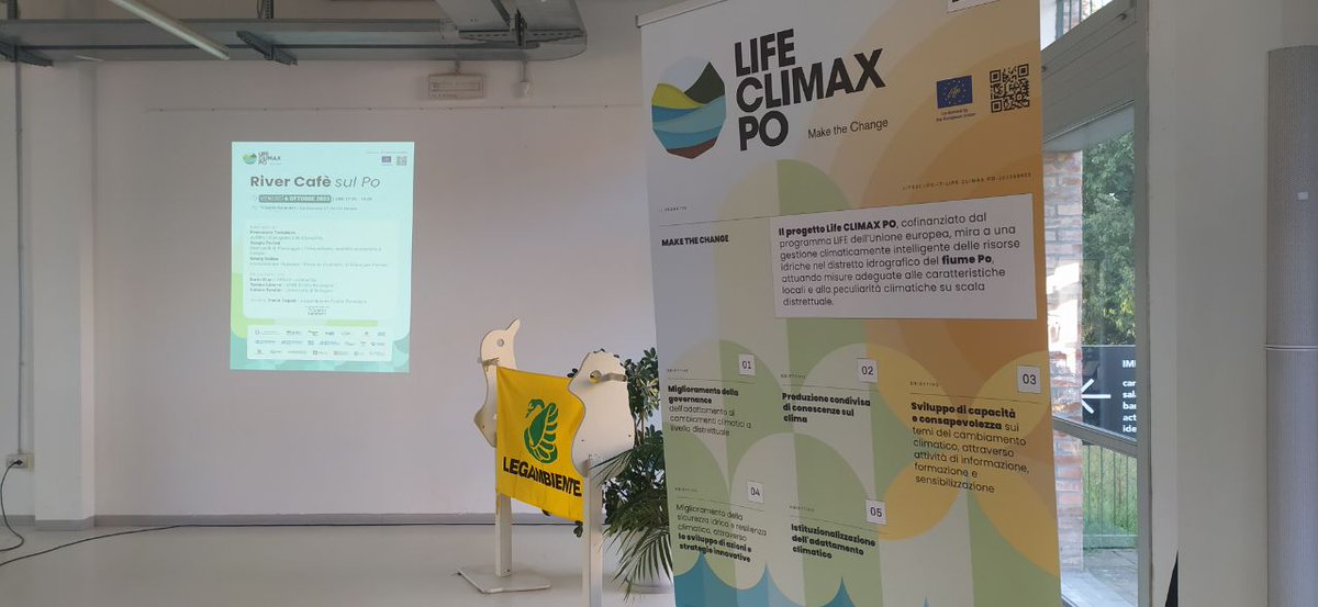 #𝐑𝐢𝐯𝐞𝐫𝐂𝐚𝐟𝐞̀ a Ferrara 🚣‍♂️
🌊🌏 Ieri sera, ci siamo riuniti, abbiamo condiviso idee per un futuro migliore per il nostro #fiumePo! 
Grazie per essere stati parte di questa iniziativa.
#LIFEprogramme #LifeClimaxPo #adattamentoclimatico #idropolitana #contrattidifiume