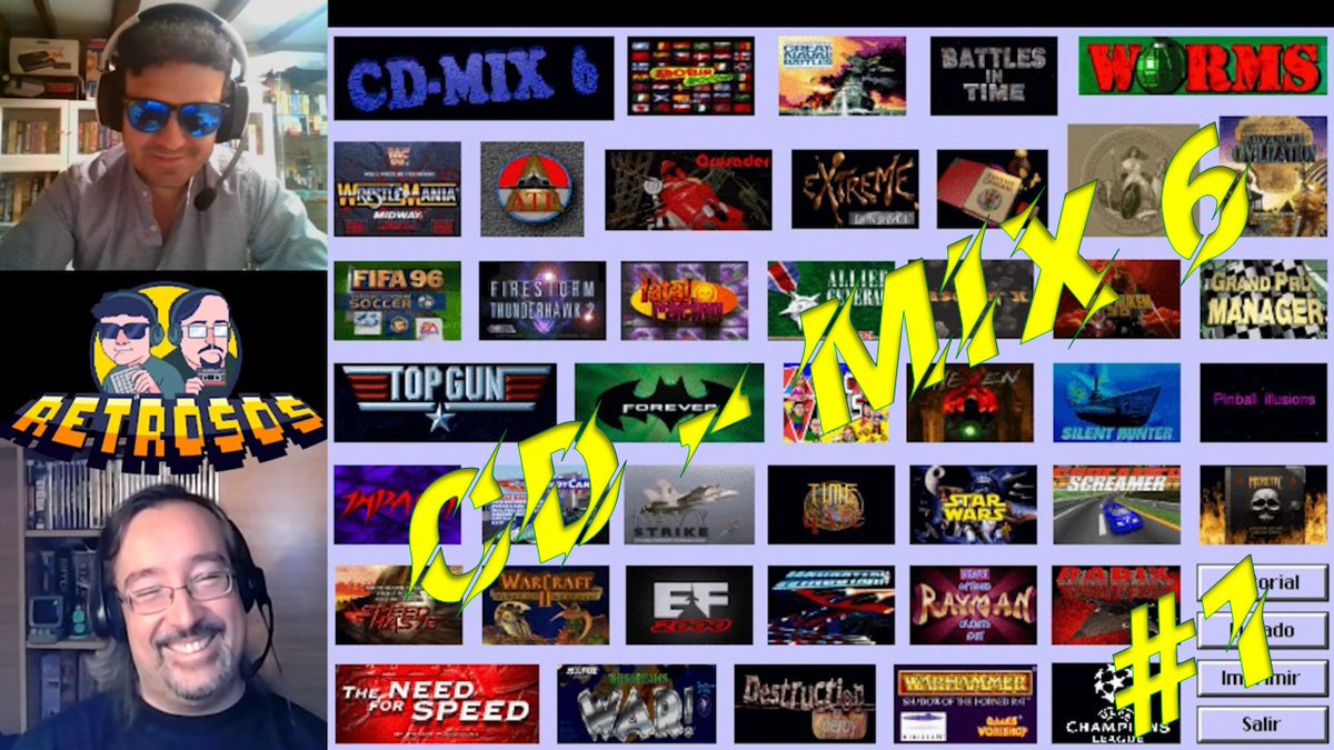 canal_retrosos's tweet image. youtu.be/TUm03snoRSE?si… ¿Te viciabas al ordenador en los años 90?. Pues seguro que conociste los recopilatorios más piratillas: los #CDMIX.   Empazamos a repasar el CD-MIX 6, que fue el primero que traía únicamente juegos. De los más míticos, sin duda alguna. Aarr!!