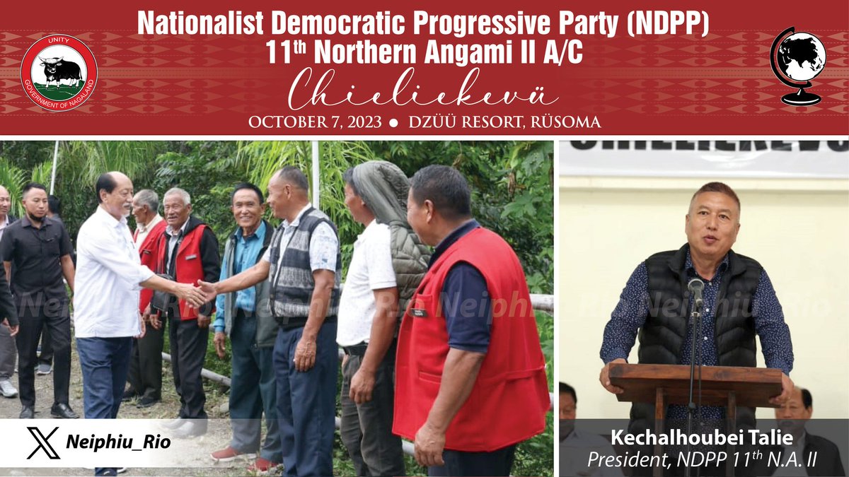 Neiphiu_Rio's tweet image. #ConstituencyUpdate

Attended picnic of @NDPPofficial 11 Northern Angami II A/C. Pleased to connect with the constituents in a relaxed setting which stimulates free flow of ideas, strengthens bonds and reinforces camaraderie. I appreciate the efforts of everyone involved.
