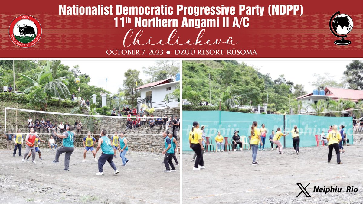 Neiphiu_Rio's tweet image. #ConstituencyUpdate

Attended picnic of @NDPPofficial 11 Northern Angami II A/C. Pleased to connect with the constituents in a relaxed setting which stimulates free flow of ideas, strengthens bonds and reinforces camaraderie. I appreciate the efforts of everyone involved.