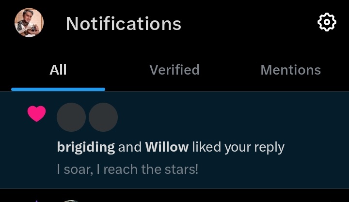 endymion21's tweet photo. Yung ni-like ni @brigiding ung comment mo... grabe!!! 😍😍😍 https://t.co/KhJVSJTzDP