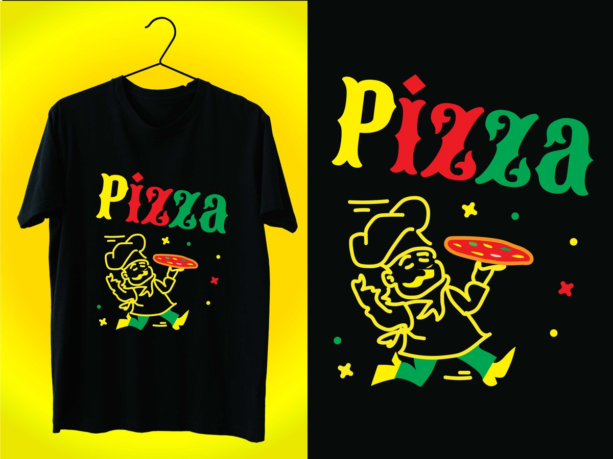 MYeasmin65399's tweet photo. Pizza t-shirt design 
#Pizzatober2023 #pizzatshirt #pizzadelivery #tshirt #typography #shirt #PizzaTowertober #pizzabundle https://t.co/cNOa71edmU