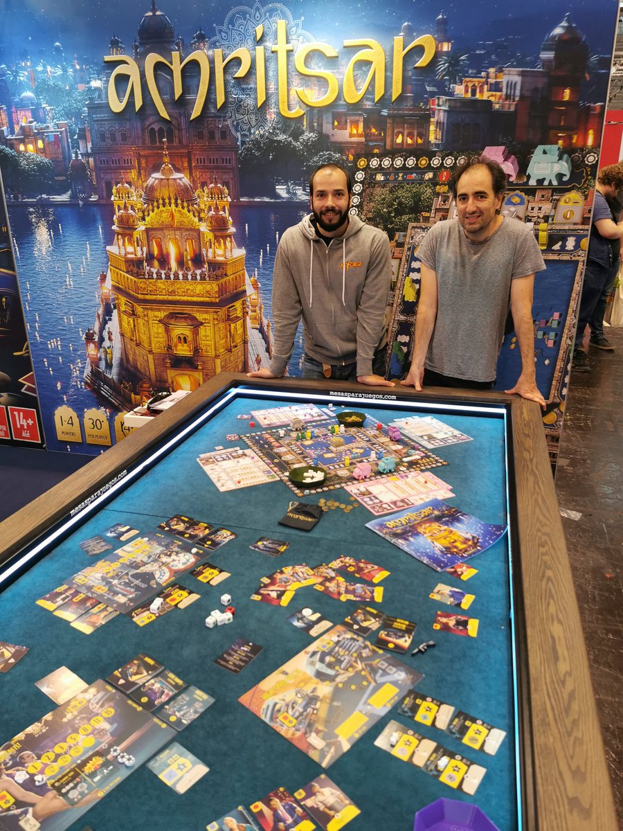 mesasparajuegos's tweet image. Amritsar by @DavidHerasP  @Ludonova 
#boardgames #SPIEL23