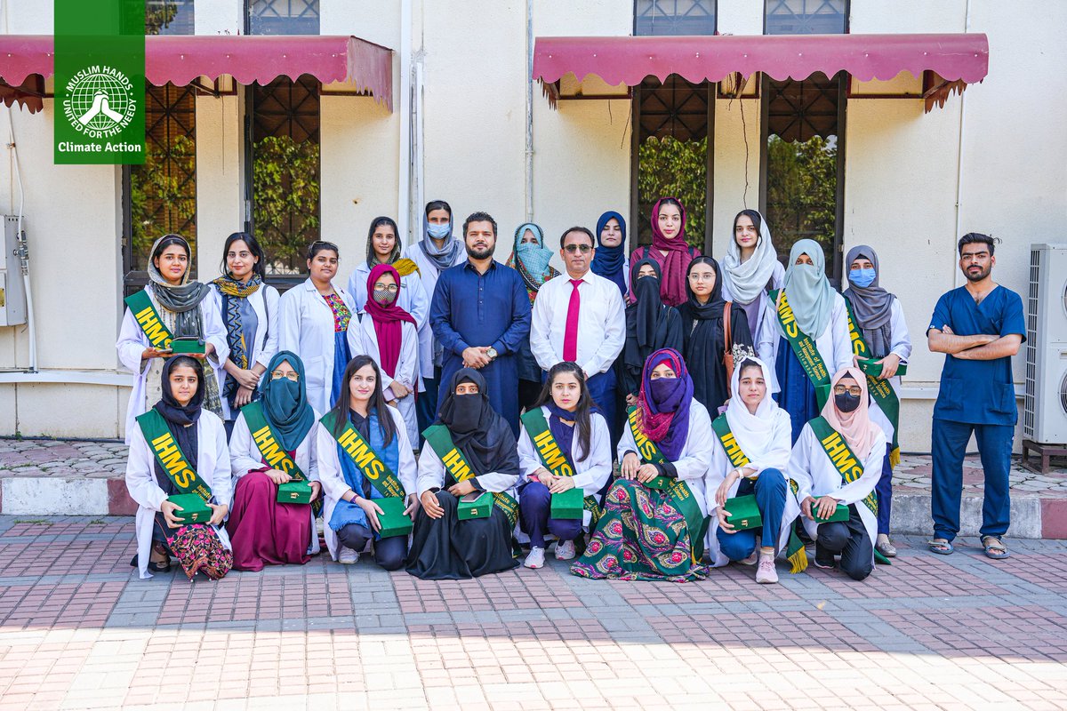 mrehantahir's tweet photo. Remember the vital role healthcare professionals play in addressing climate-related health issues.Climate action isn't just about the environment. It's about safeguarding public health.
Congratulations to the future leaders ! 
#togetherforGreen 
#IHMS https://t.co/5fYxD4o6ka