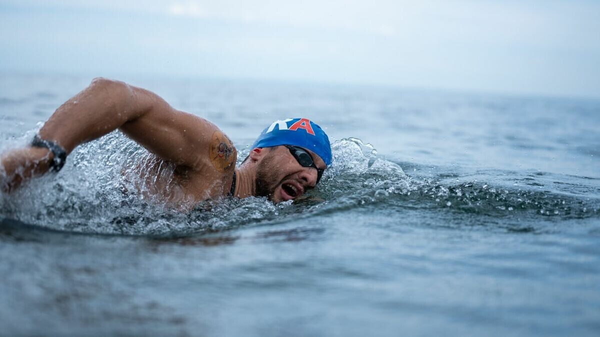 leparisien_77's tweet photo. Axel Reymond s’attaque au record du monde de la traversée de la Manche, « l’Everest de la natation »
➡️ https://t.co/3VvmVVTE6b https://t.co/9dXDLgDEgD