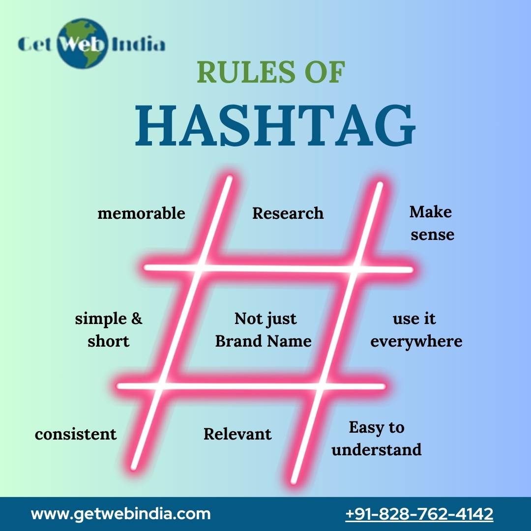 RULES OF HASHTAG🥰
For more detail-
Visit: getwebindia.com
Call/WhatsApp Now:+91-828-762-4142
#hashtag #hashtags #hashtagsgen #Hashtags4Likes #hashtaggedapp #hashtagsemportugues #hashtagsfordays #hashtagsforlikes #hashtagANH #hashtagwhore #hashtagtical #hashtagoverload