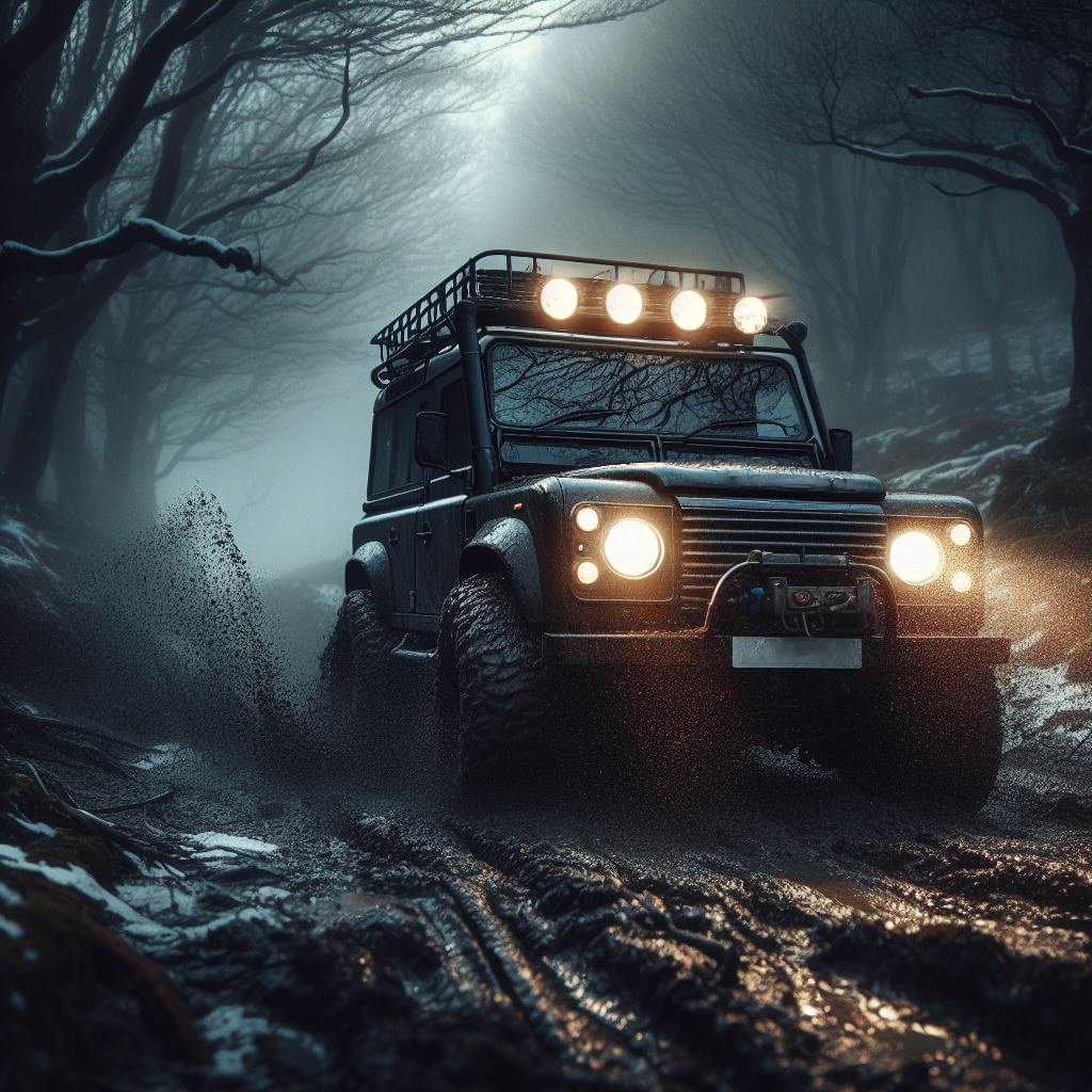 I've been deathly ill recently &amp; handcuffed to a bed so I dabbled in the dark arts of AI imagery
#LandRover #Defender110 #landroverdefender #landroverphotoalbum #inkyenston #Snowdonia