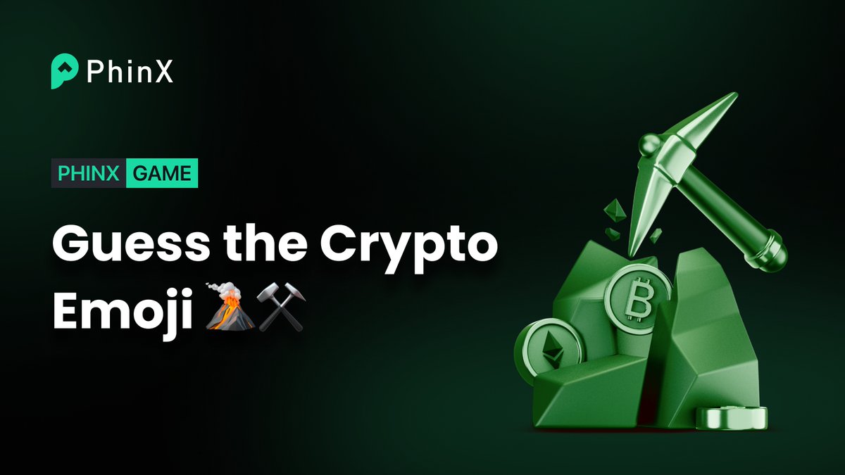 PhinxWallet's tweet photo. Can you solve today's #crypto emoji puzzle?
💡Hint: El Salvador is using this strategy to mine #BTC 
#Phinx #CryptoWallet #DeFi #Bitcoin https://t.co/0GrEuLcJ0C