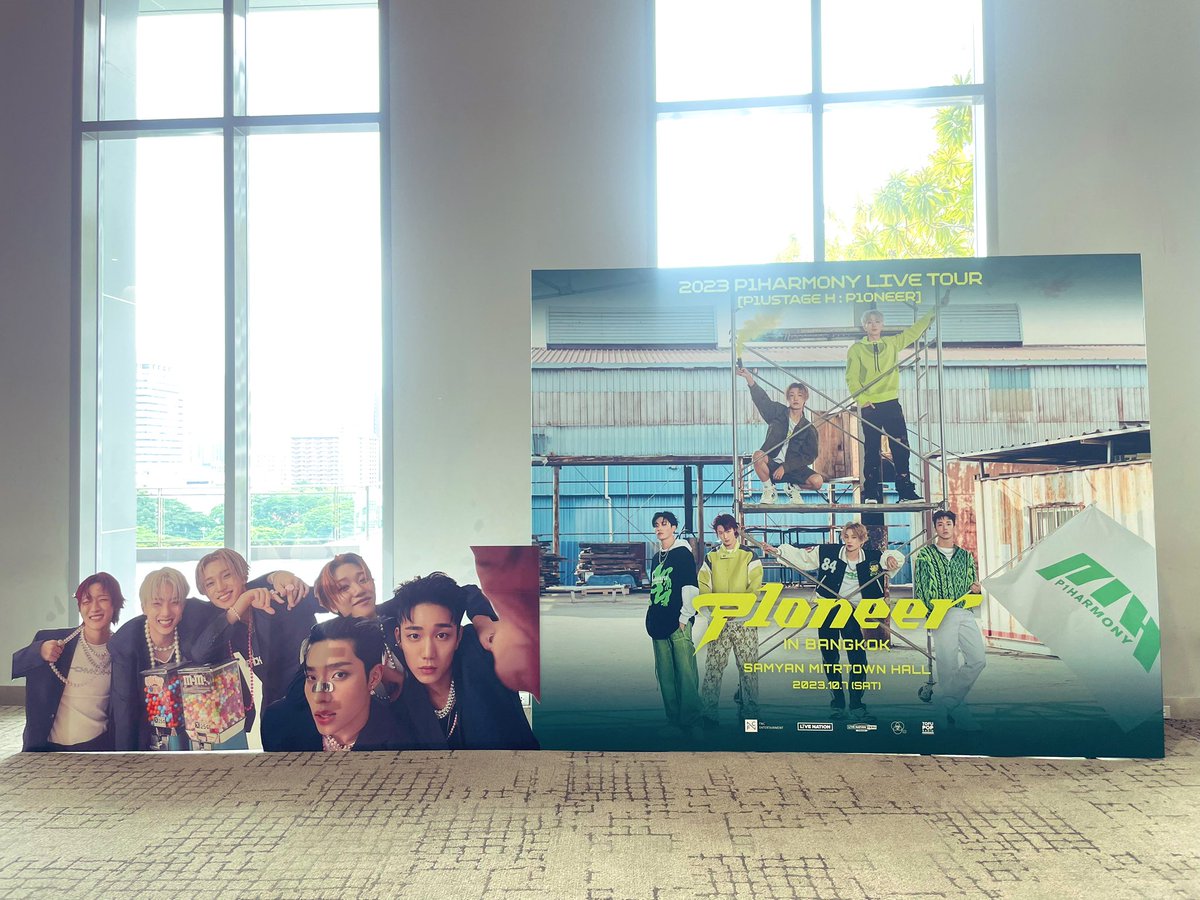 P1H_Thaifans's tweet photo. มาถ่ายรูปกันเยอะๆนะคะ ❤️❤️ #P1Harmony #P1ONEERinBKK https://t.co/OQPK8P5G1n