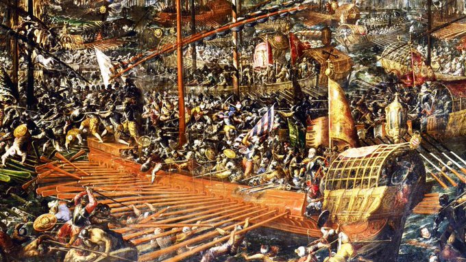 Hace 452 años, el 7 de octubre de 1571, reinando el rey Felipe II, España lideró la victoria contra el turco en las costas de Grecia, en el golfo de Lepanto llamado hoy Corinto. En palabras de Miguel de Cervantes: «La más memorable y alta ocasión que vieron y verán los siglos.»