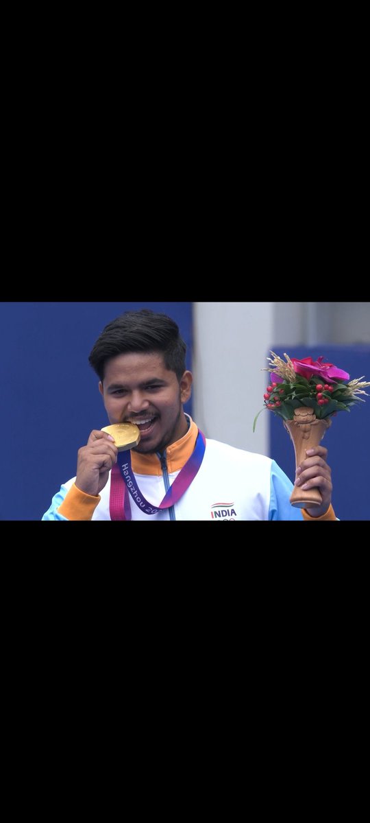 एशियन गेम्स की महिला कंपाउंड तीरंदाजी में ज्योति सुरेखा वेन्नम को स्वर्ण🥇पदक व अदिति गोपीचंद को कांस्य🥉पदक और पुरुष कंपाउंड तीरंदाजी में ओजस देवताले को स्वर्ण🥇पदक व अभिषेक वर्मा को रजत🥈पदक जीतने पर हम सब भारतवासी को बहुत ही गौरव का पल रहा है 
#जय_हिंद_जय_भारत #AsianGames