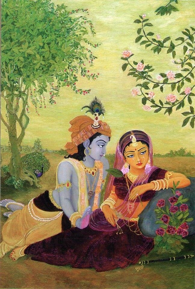 KrishnaDharma's tweet photo. With infinite patience, love waits. https://t.co/TN8UYMP9AF