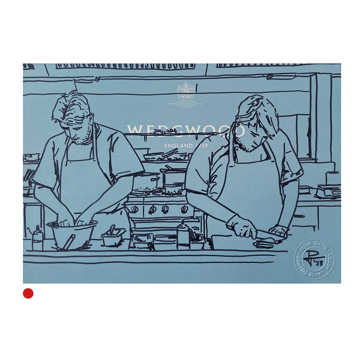 peterdavis_art's tweet image. A big thanks to everyone who came to last week’s Lunar x Barewall Event and bought one of my pen and ink drawings. Although these drawings have sold, there are still some others available, which I’ll put in a follow up post. #kitchenteam #chefsatwork #kitchenscenes #YesChef