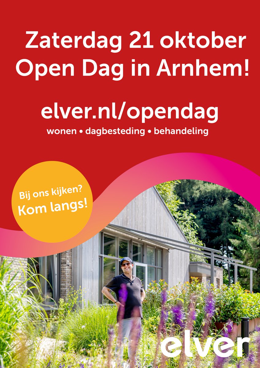 Heb jij ons al gespot langs de kant van de weg? Over precies twee weken openen wij onze deuren voor iedereen die meer wil weten over Elver. Zien we jou ook? elver.nl/opendag