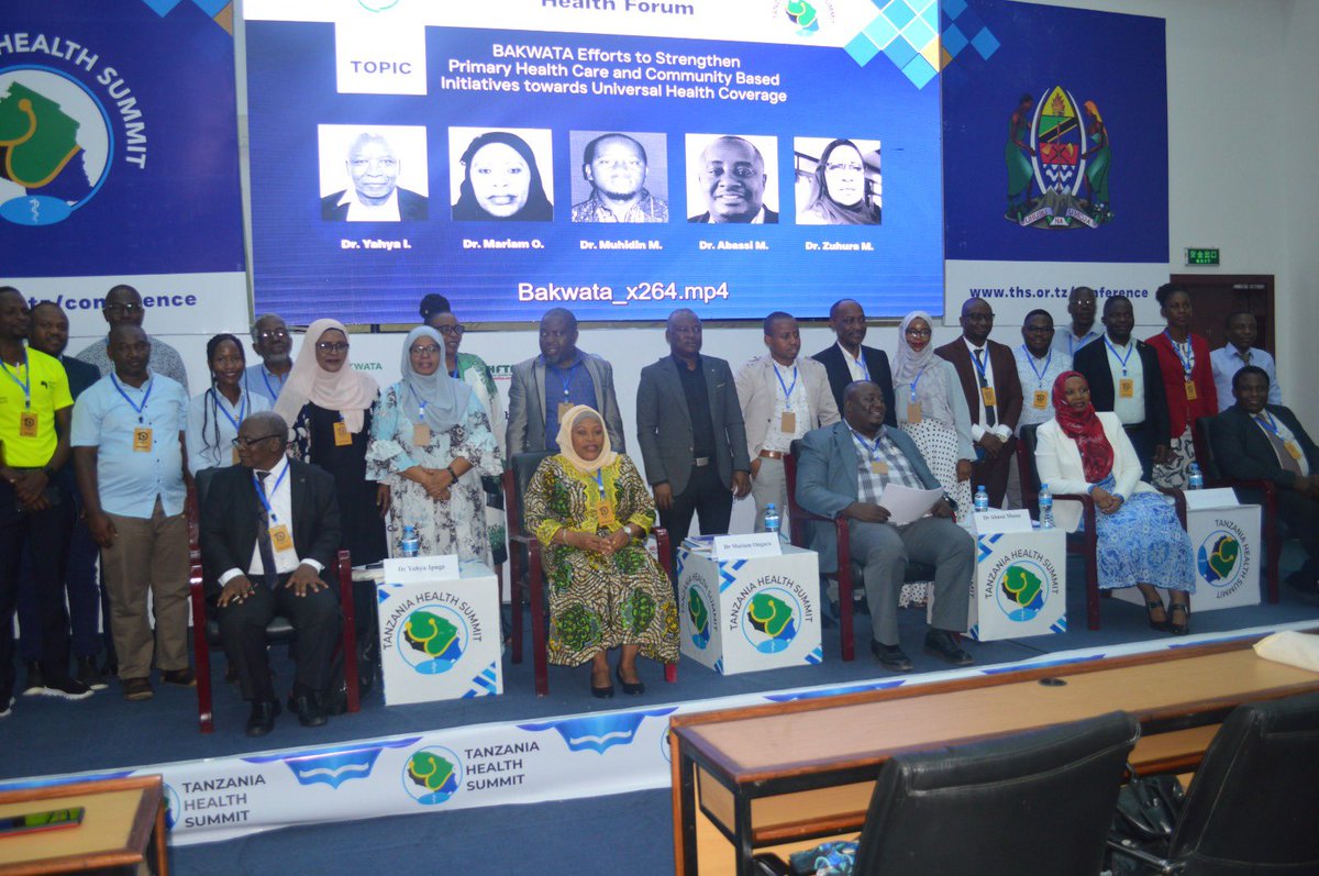 Honoured to moderate the BAKWATA Forum at the Tanzania Health Summit 2023 to showcase BAKWATA’s efforts to strengthen PHC and Community Based Initiatives towards UHC. Our panelists Dr Mariam Ongara, Dr Abassi Mussa and Dr Zuweina Kondo was fantastic #THS2023 #UHC #PHC #BAKWATA