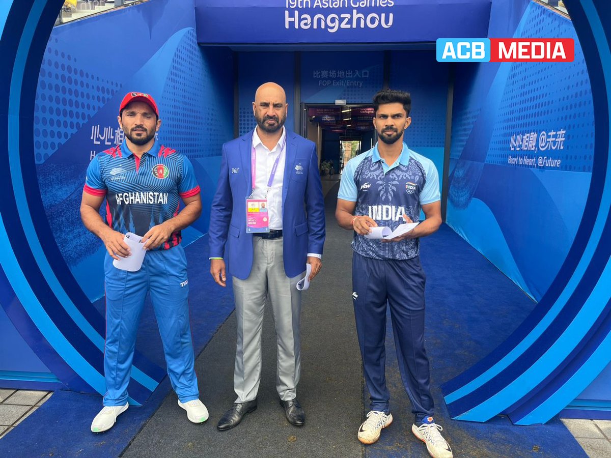 ACBofficials's tweet image. 🚨 𝐀𝐒𝐈𝐀𝐍 𝐆𝐀𝐌𝐄𝐒 𝐅𝐈𝐍𝐀𝐋 🚨

@BCCI have won the toss and opted to bowl first. 👍

#AfghanAbdalyan | #AsianGames | #AFGvIND