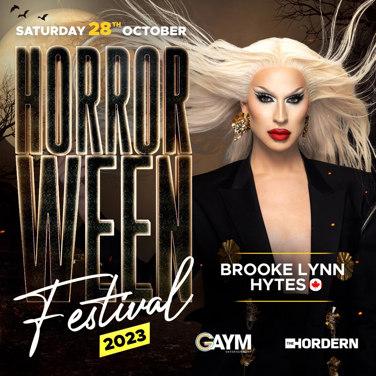 GAYM_ent's tweet photo. Australia’s biggest Halloween party is coming with @Bhytes1, @kweenkong_, @BenBaksonDj + many more. Tickets are on FINAL RELEASE!! https://t.co/AqCvvwrWEF https://t.co/pEmsL46rA5