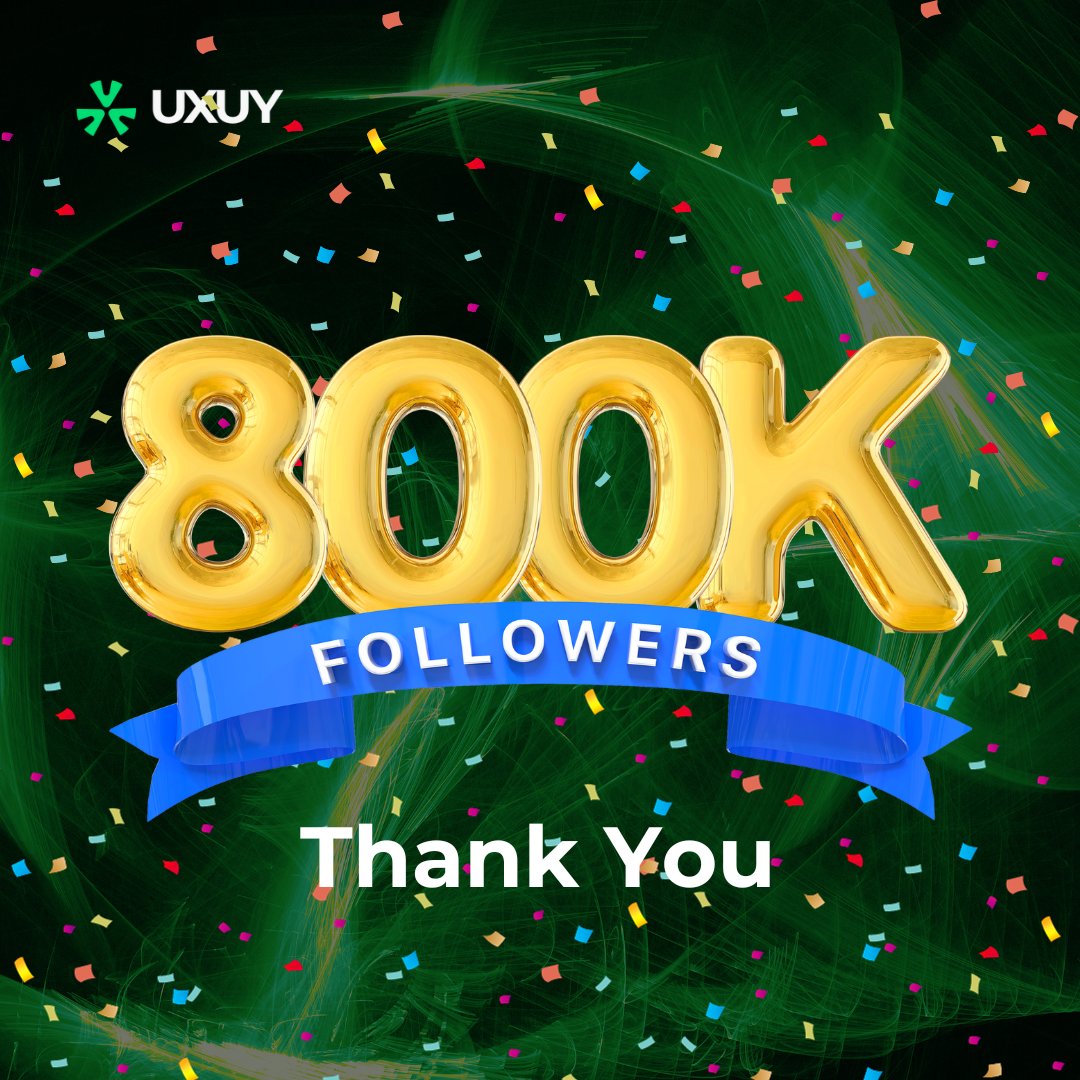 UXLINKofficial's tweet photo. π Exciting News! π
Our Dapp just hit 800k users! ππ₯
Big thanks to our incredible community for the support. We're 20% closer to our goal of 1 million users by year-end! π―
ππLet's keep this momentum going! ππͺ #DAppMilestones #RoadTo1Million #ThankYouUsers https://t.co/7CxkmeecLc