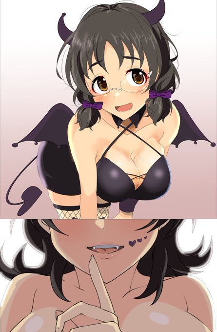 ハロウィン小悪魔コス風香ちゃん、
悪魔っぽくない雰囲気にも見えるけどベールを脱いでで見せる本当の顔は…?
#浅野風香 