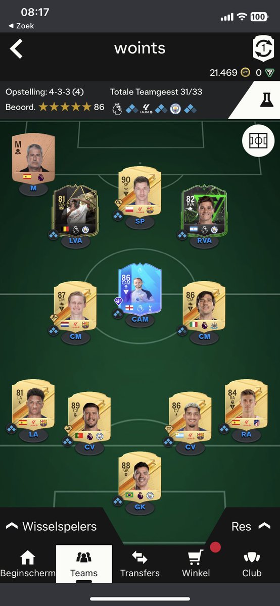joranheyse1's tweet photo. @FUT24News Diaby on the bench https://t.co/dY0M6M5l8L