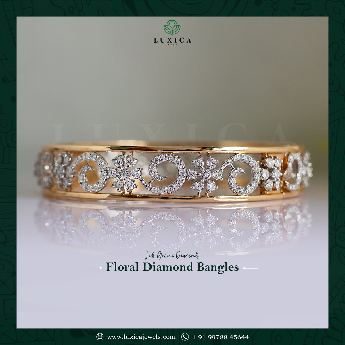 LuxicaJewels's tweet image. Lab grown diamond bangles.

For inquiries:
Email: luxicajewels@gmail.com
Visit. : luxicajewels.com
Call 📞 +91-9978845644 Or
☟☟ WhatsApp Below ☟☟
wa.me/919978845644

#diamondbangles #floraldesign #labgrowndiamonds #labcreated #purelab #beautiful #banglebracelet