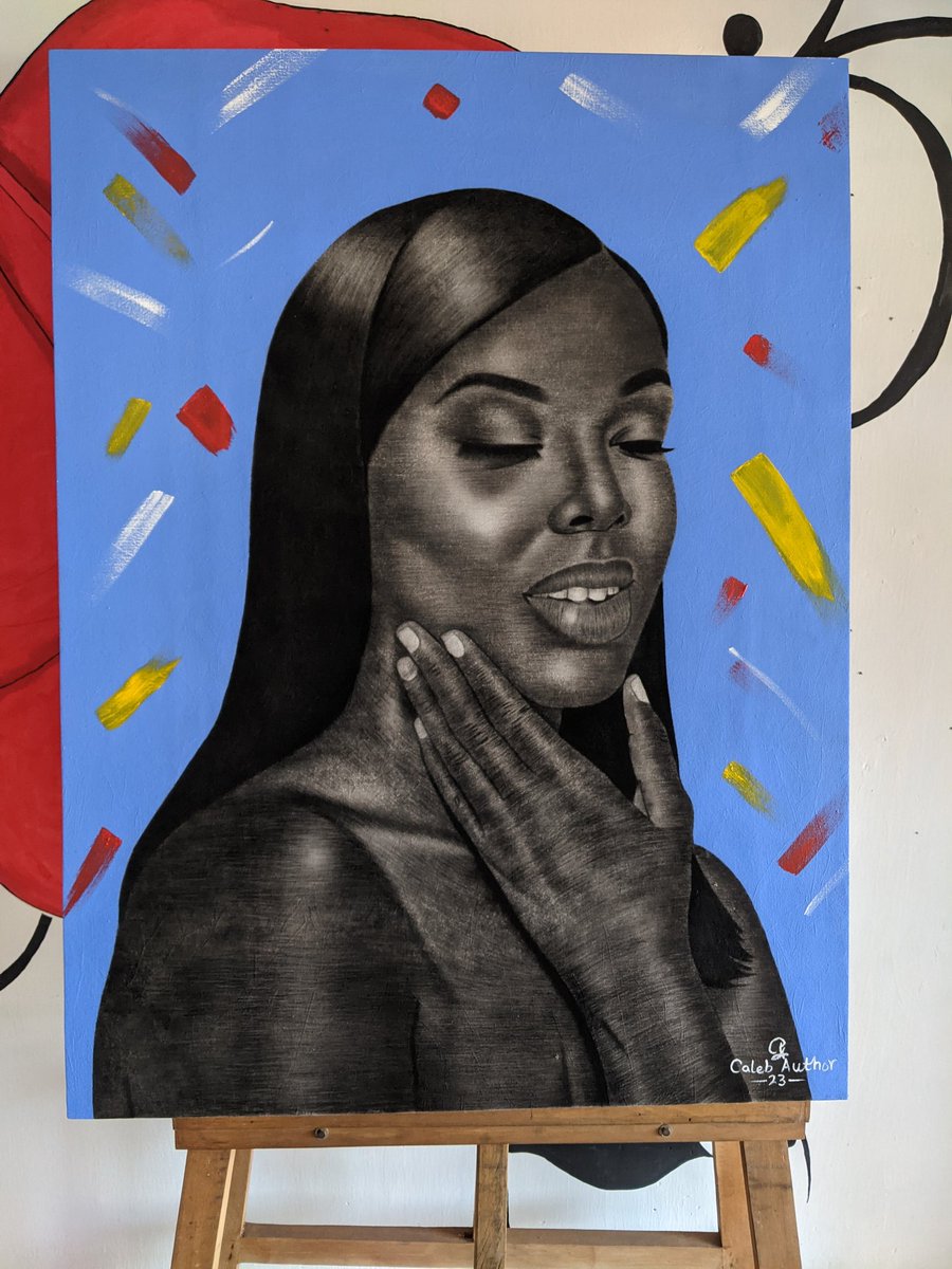 I'm Caleb from Nigeria. This is my art