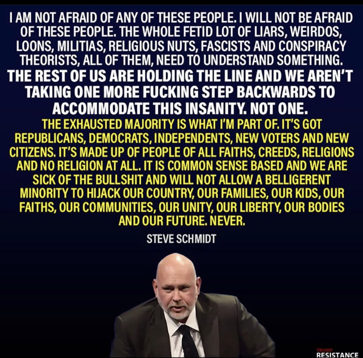 America is officially exhausted by the lunacy of the MAGA movement. #VoteBlue2024ProtectDemocracy #VoteBlueToSaveAmerica #VoteBlueToStopTheStupid #VoteBlueForSoManyReasons