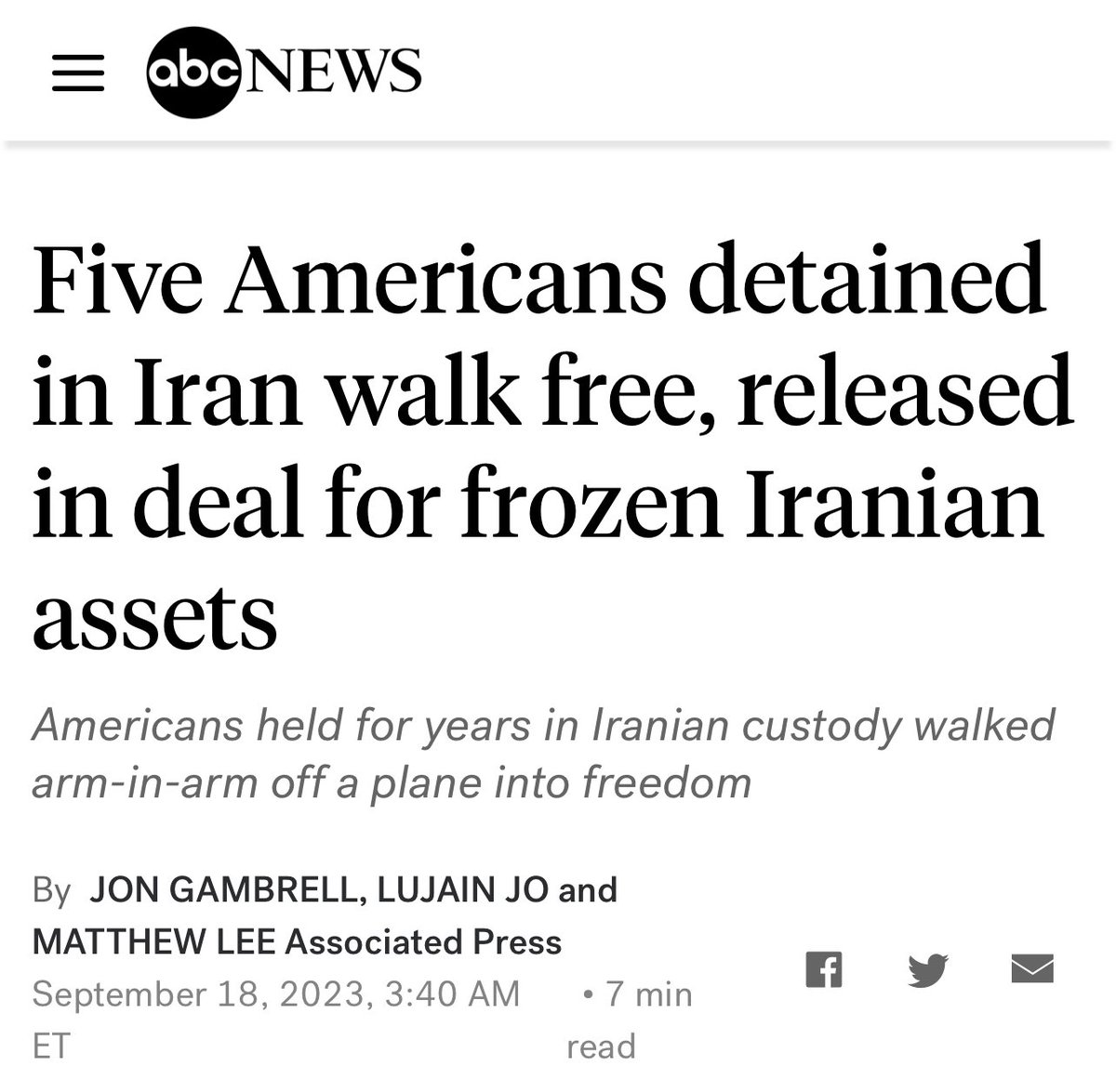TheChiefNerd's tweet photo. Hamas launched an unprecedented attack on Israel moments ago firing thousands of rockets into the country.
This comes just a few weeks after the Biden Administration released $6 Billion in frozen assets to Iran, a known sponsor of Hamas’ terrorist organization. https://t.co/5MrAgn8DQ8