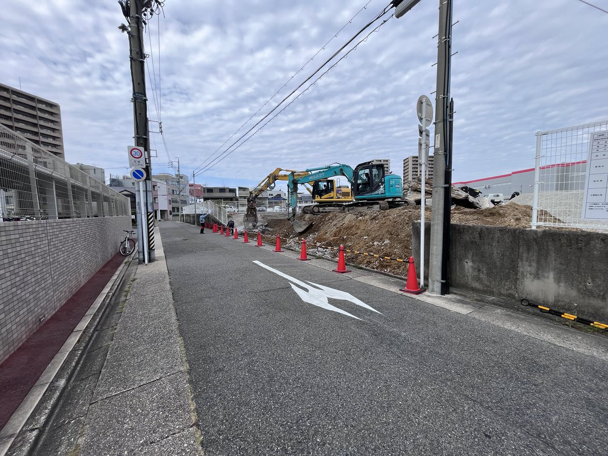 Emdim7_'s tweet photo. 千種駅付近の最近の動き https://t.co/fdvBJn0qJ9