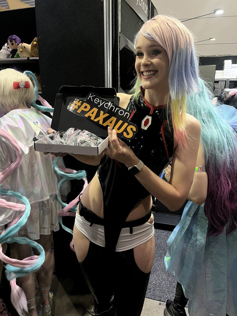 STRIX_Aqua's tweet photo. Been having an amazing time at PAX this year :) #PAXAus  #PAXandWin https://t.co/5J7QH7ZbbN
