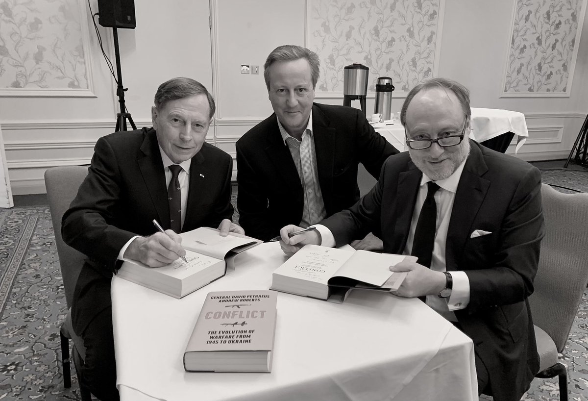 This week we were delighted to host Gen. David Petraeus and Prof. Andrew Roberts to discuss the themes of their new book, Conflict: The Evolution of Warfare from 1945 to Ukraine