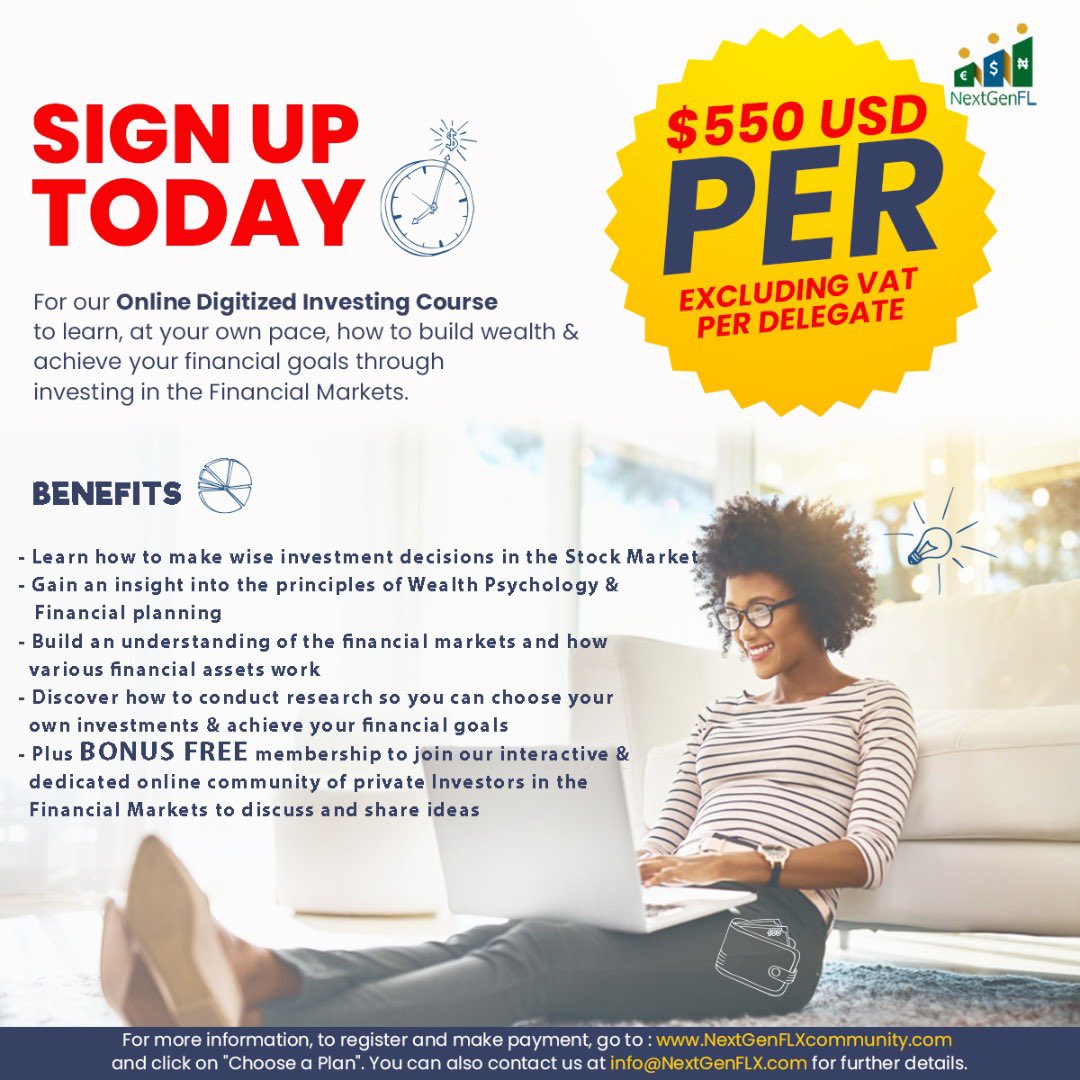 dkbmarkets's tweet photo. Sign up TODAY for our Online Digitized Investing Course to learn, at your own pace, how to build wealth &amp; achieve your #FinancialGoals through #investing in the Financial Markets. Details at https://t.co/BCJSpOB7X8. #financialliteracy #stockmarket #passiveincome #onlinecourse https://t.co/p1ACdPvThZ