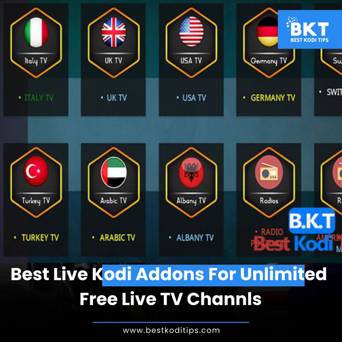 Best Live TV Kodi Addons For Unlimited Free Live TV Channels
#trending #Kodi20Nexus #TV #TopX #Kodi #Addons #freeliveTV #Channels #bestkoditips #blog #bkt 
bestkoditips.com/kodi-addons-fo…