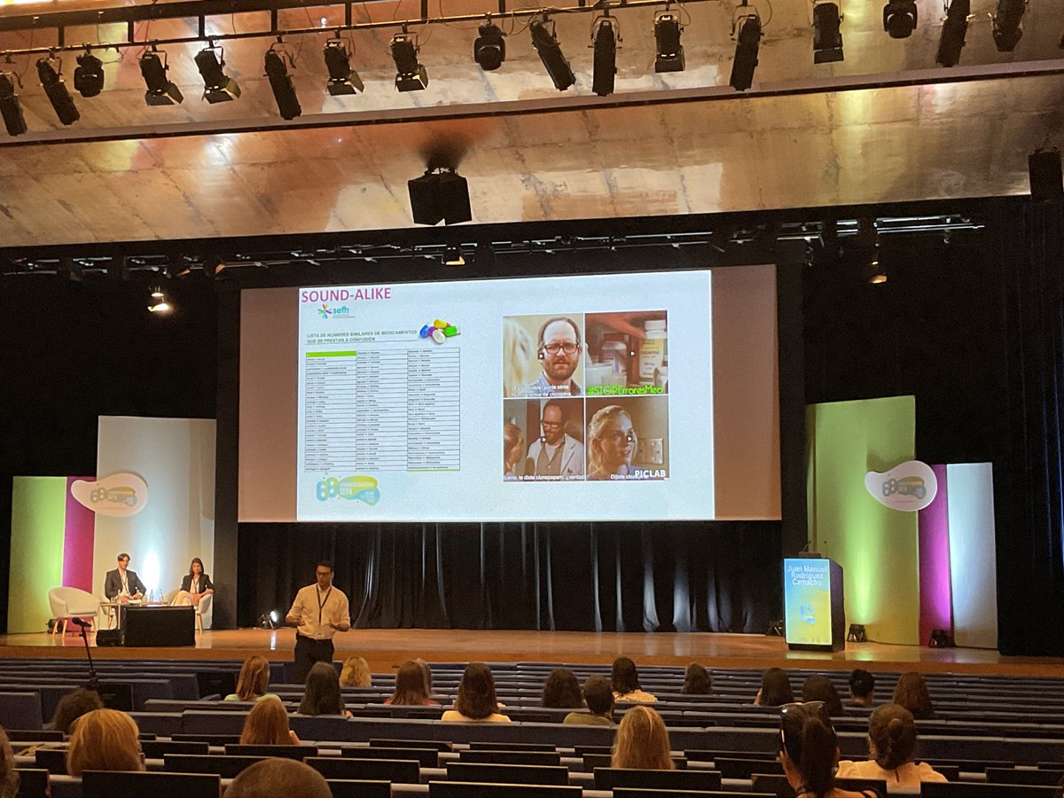 sefhcongreso's tweet photo. Egun on desde #sefh23!

#TallerGT @red_faster @seguridad_sefh 

@jmrodcam nos recuerda los puntos en los que podemos intervenir para el Uso Seguro del Medicamento, como los 🎶SOUND-ALIKE. Y vosotros resaltáis las partes diferentes del nombre de los principios activos? https://t.co/Way9BVTRoy