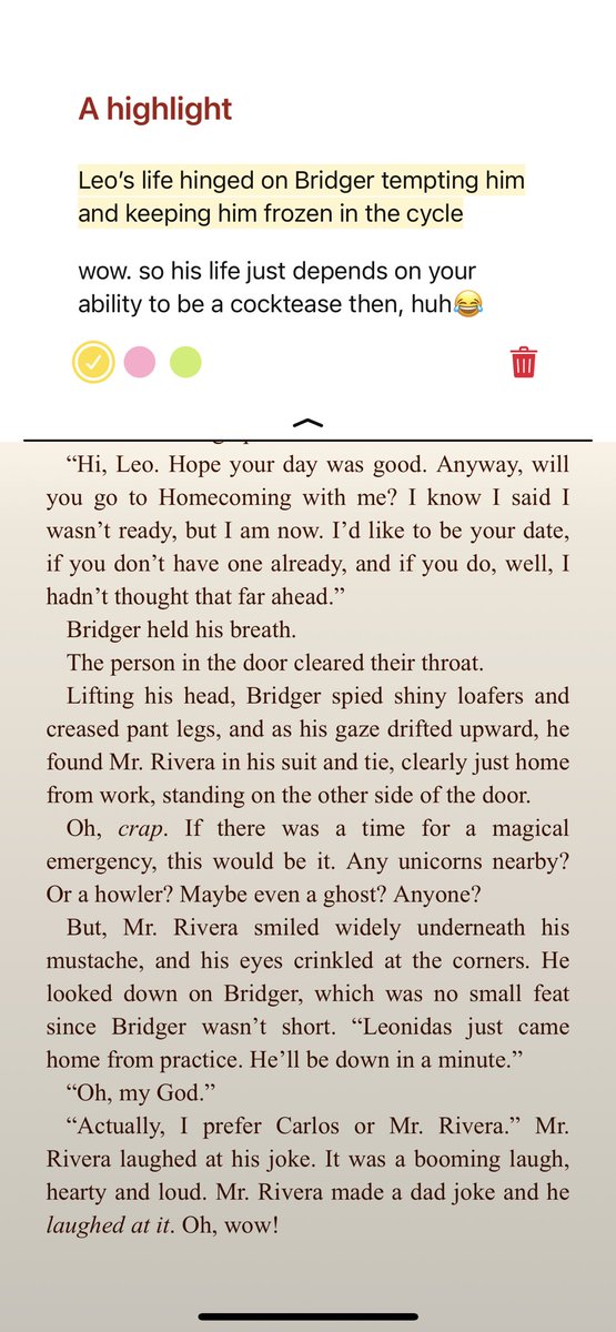 ceo_of_despair's tweet photo. The Rules and Regulations for Mediating Myths &amp; Magic
pavel is awesome, bridger’s crisis was a little over the top/reasons were oversimplified, i loved the unicorn, and i wish i had my own pixie companions lol https://t.co/pxMTEUpfxM