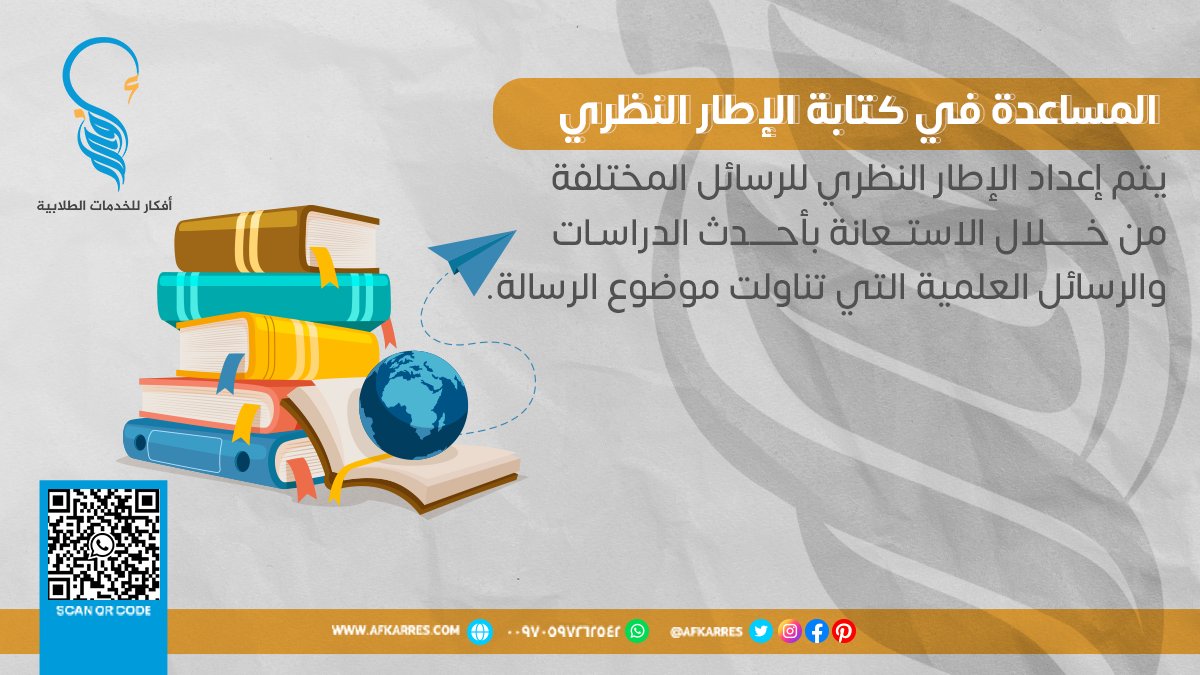 Ola_resq's tweet photo. نقوم بإعداد الإطار النظري من خلال جمع الأفكار النظرية التي تتعلق بموضوع الرسالة وتنسيق هذه الأفكار والربط بينها بأسلوب منطقي دقيق
#الجامعة_الإسلامية #جامعة_الحدود_الشمالية #جامعة_الإمام #أفكار_البحثية
أطلب الخدمة الأن👇👇
التواصل واتساب : https://t.co/1xTnymNtMI https://t.co/M3pmd1WhI3