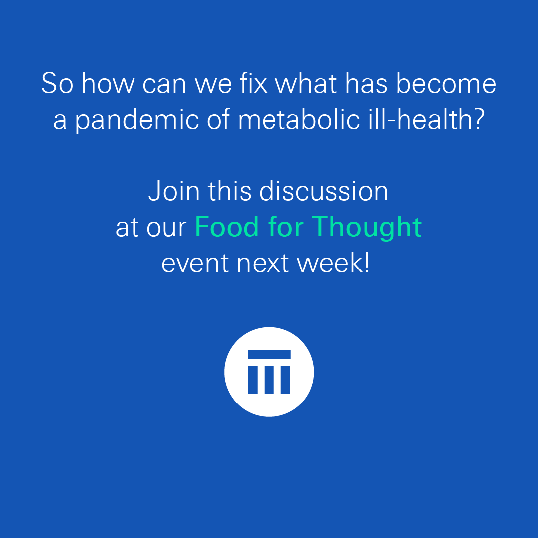 SwissRe's tweet photo. Don't miss the last chance to register for our Food for Thought conference, in partnership with @bmj_latest! Join us on 10-11 October to dive into the complexities of #nutrition and how it affects #diabetes, obesity, and metabolic #health. Save your spot: https://t.co/TlDML1EcYX. https://t.co/LsOhqY9aCO