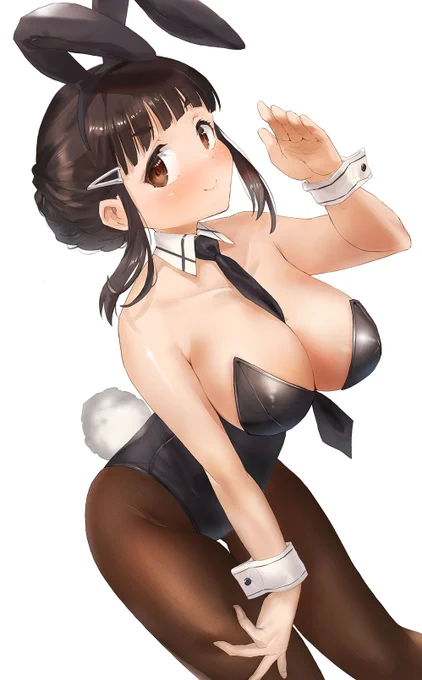 バニースーツ妙高さん 