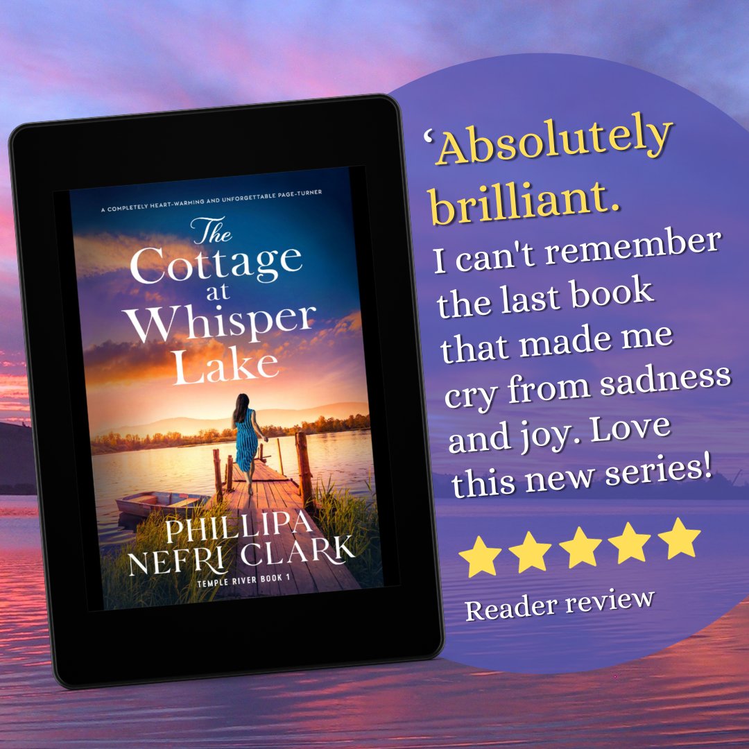 Stormbooks_co's tweet photo. A chance meeting rewrites the past and changes two lives forever in a gripping novel about family secrets, homecoming and hope, from USA Today bestselling author @PhillipaNClark
💜 Start reading The Cottage at Whisper Lake: https://t.co/pPgt4Tt1gc
#WomensFiction #BookReview https://t.co/iljF99SBPh